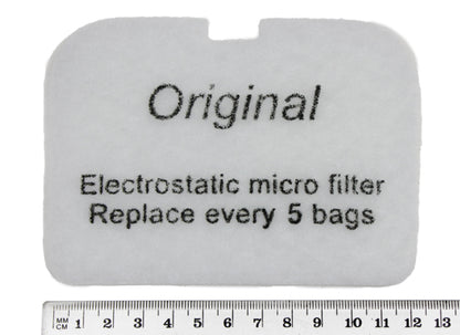 Nilfisk GD5, GD10 Exhaust Vacuum Filter Pack (EXH-GD5)