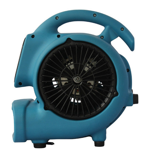XPOWER 1/4 Horse Power Mini Air Mover 0 degree position