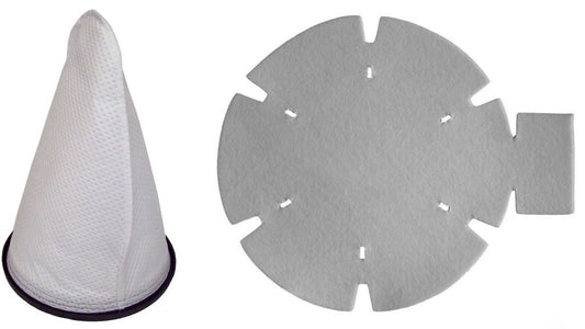 Pacvac Superpro 700 Backpack Cloth Filter Bag and Disc Filter (FILTPAC)