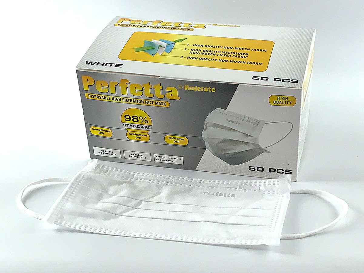 Surgical Face Masks - Level 2 - 3 Layer - Box of 50 (MASK50-L2)