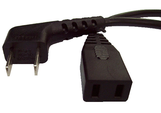 Straight 2 Pin Vacuum Cleaner Powerhead Lead - 1.7m (PHL1.7)