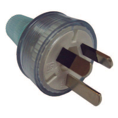 3 pin 10 amp Male Plug (PLUGM)
