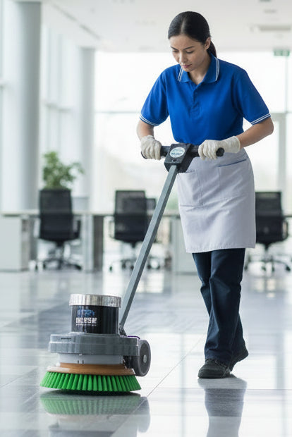 Polystar 13-inch Orbital Floor Polisher and Cleaner (PS-001)