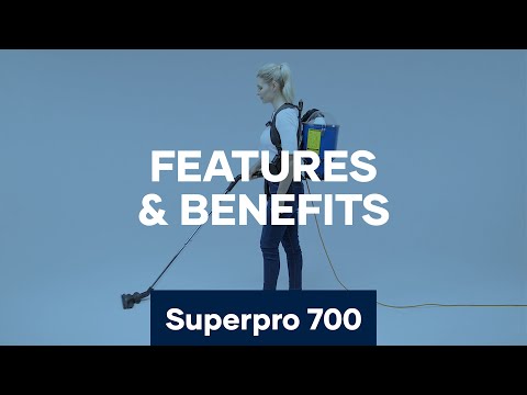 Features & Benefits - Superpro 700 Backpack Vacuum | Pacvac Product Training Video
