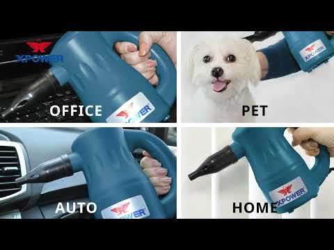 XPOWER A-2 Airrow Multipurpose Handheld Blower, Duster, Dryer and Pump