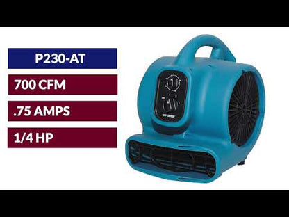 XPOWER P-230AT Compact Air Mover & Blower