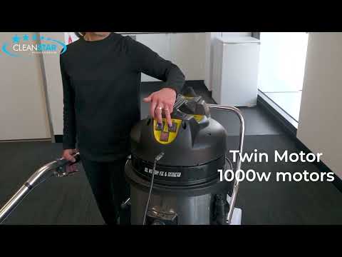 Ex-Factor 80 Litre Wet & Dry Vacuum and Spray Extraction Cleaner by Cleanstar