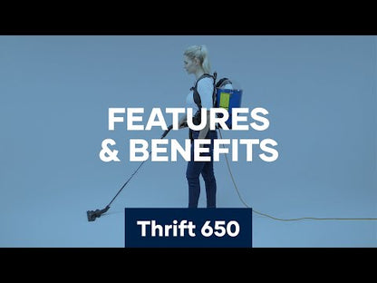 Features & Benefits - Thrift 650 Backpack Vacuum | Pacvac Product Training Video