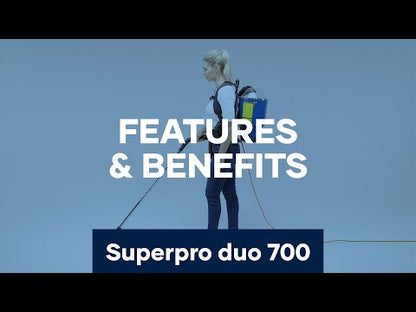 Features & Benefits - Superpro duo 700 Backpack Vacuum | Pacvac Product Training Video