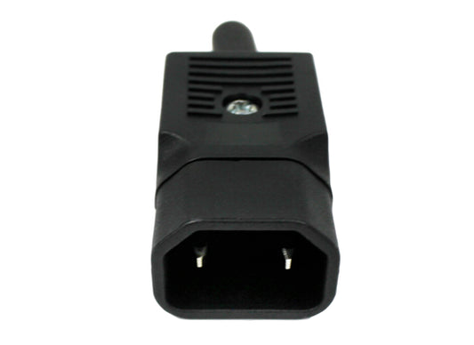 Pacvac 2 Pin IEC Male Rewireable Power Plug (PWP001)