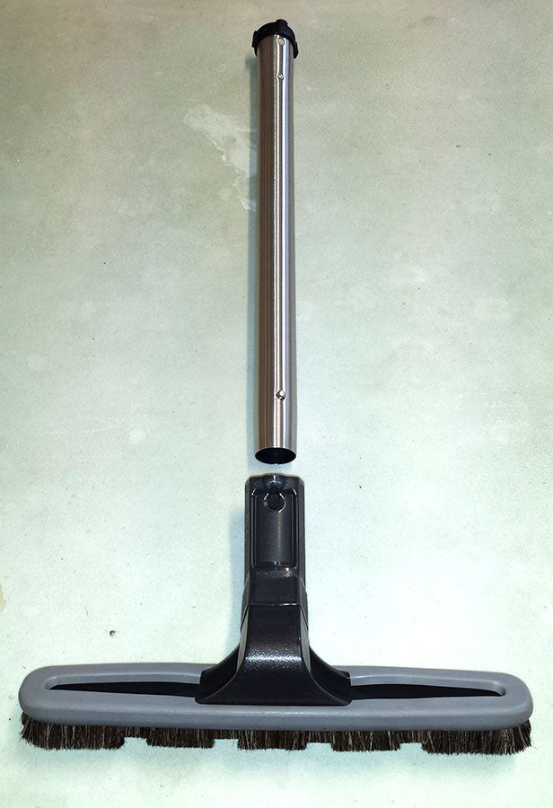 Rainbow 11-inch Hard Floor Brush with Button Hole (R14410) only shown as an example, this product does not come with the straight wand