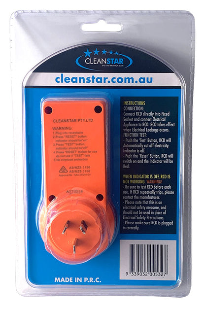 Portable RCD with Socket Plug-In Adaptor (RCD-1A-NEW)