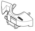 Nilfisk Bravo Series Dust Bag Holder