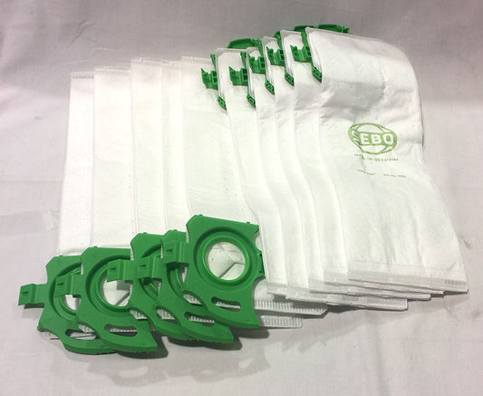 Sebo Felix and Dart Series Genuine Vacuum Bags 10-Pack (7029)