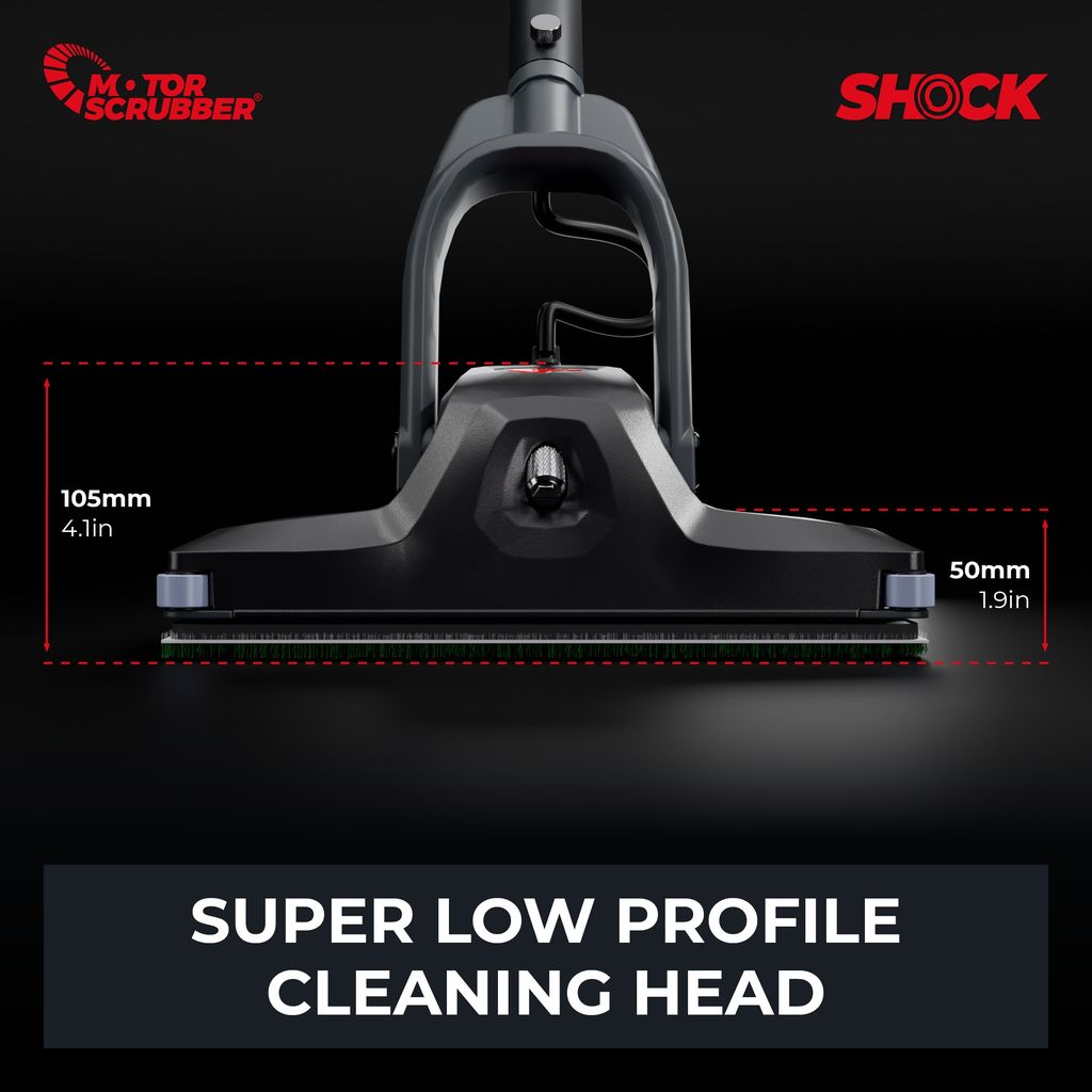 MotorScrubber SHOCK Low Profile Oscillating Floor Cleaner (MSSHOCKCOMPAU)