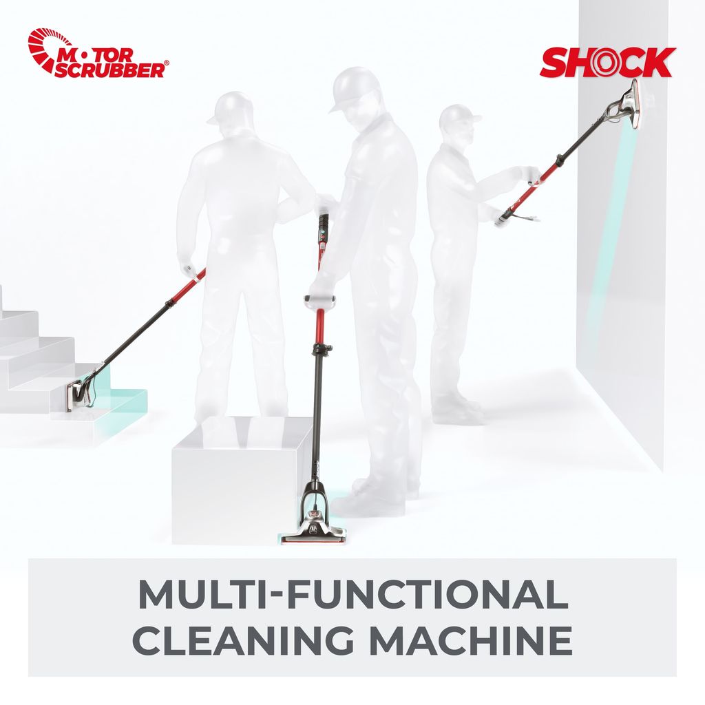 MotorScrubber SHOCK Low Profile Oscillating Floor Cleaner (MSSHOCKCOMPAU)