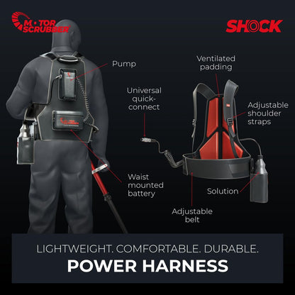 MotorScrubber SHOCK Low Profile Oscillating Floor Cleaner (MSSHOCKCOMPAU)