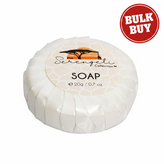Body Soap 20gm - Bulk Box of 500 – Hotel Guest Amenities (CSOAP-20G)