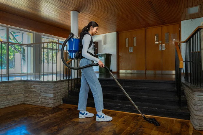 Pacvac Superpro Go Cordless Backpack Vacuum Cleaner (VB002SG01A01)