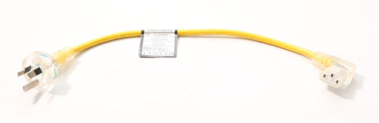 Short IEC Power Lead with Test Tag (T1v3-IEC-TAG)