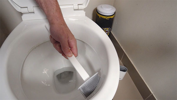 Silicone Multi-Purpose Toilet Brush and Holder (TB001)