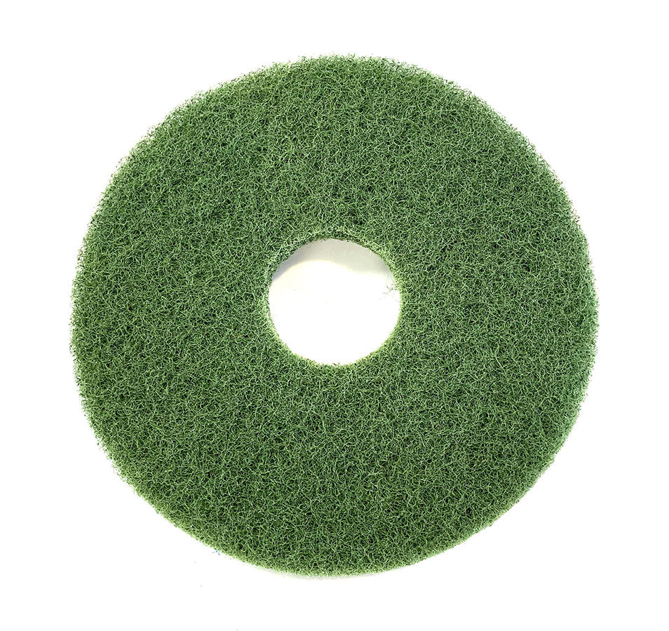 Glomesh 300mm Green Regular Speed Scrubbing Pads - 5 Pack (TK300GRN)