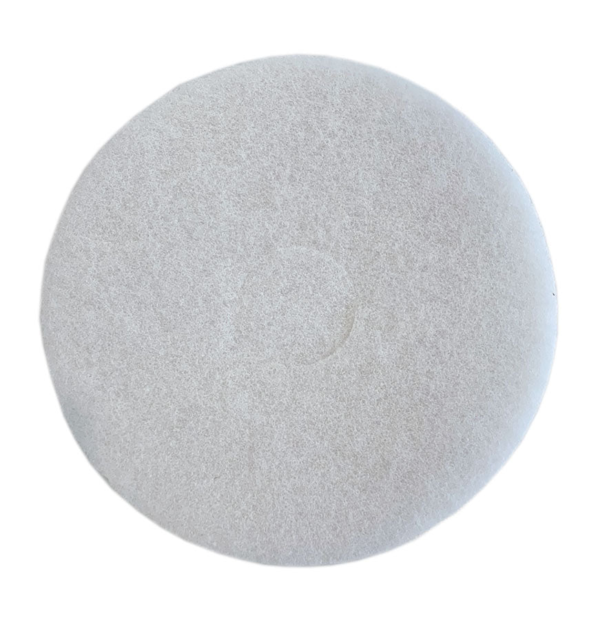 Glomesh 330mm White Extra Fine Regular Speed Polisher Pads - 5 Pack (TK330WHT)