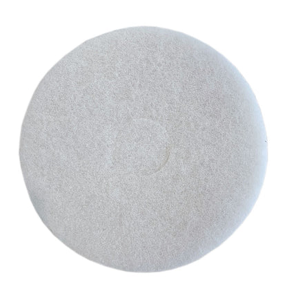 Glomesh 330mm White Extra Fine Regular Speed Polisher Pads - 5 Pack (TK330WHT)