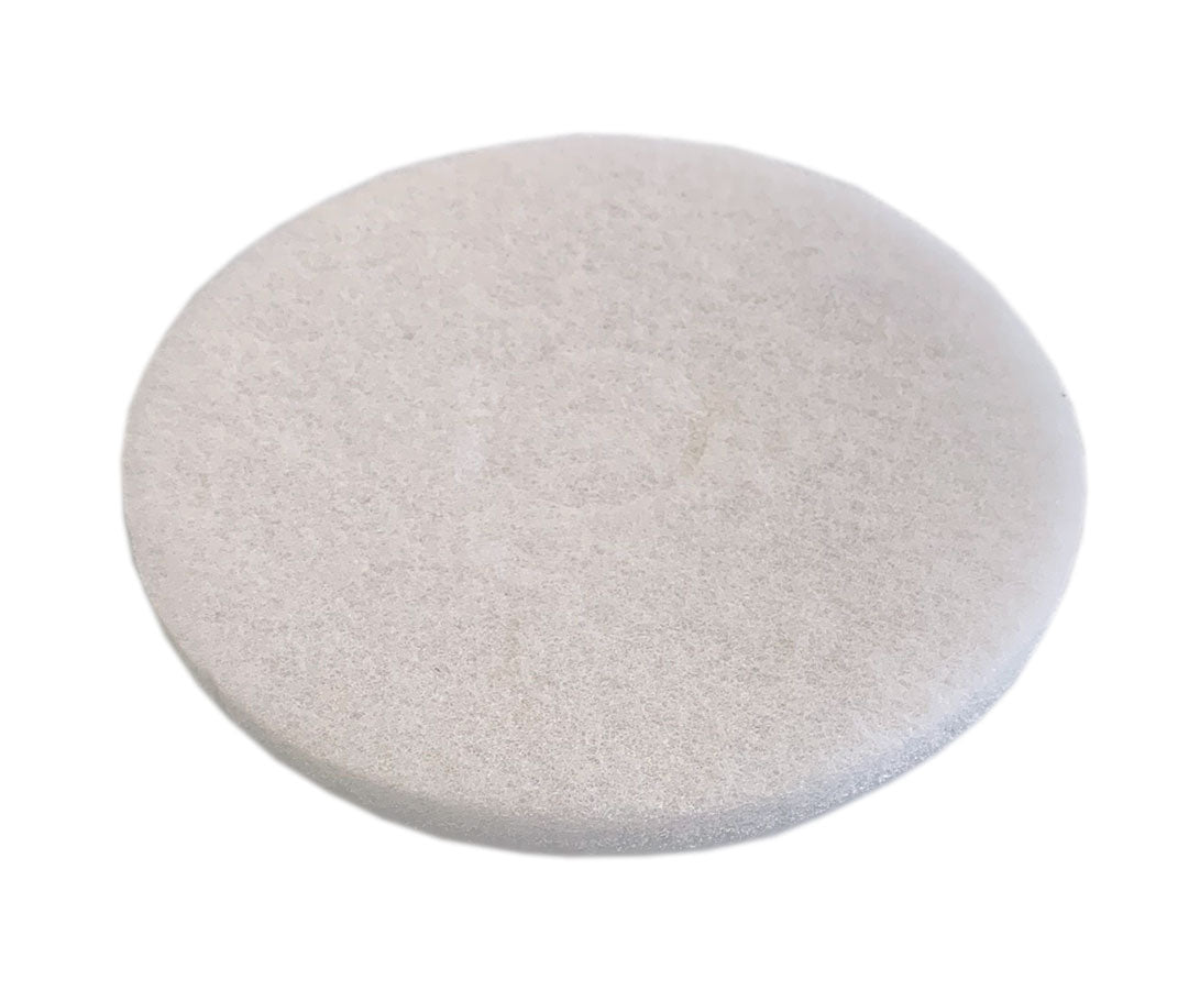 Glomesh 330mm White Extra Fine Regular Speed Polisher Pads - 5 Pack (TK330WHT)