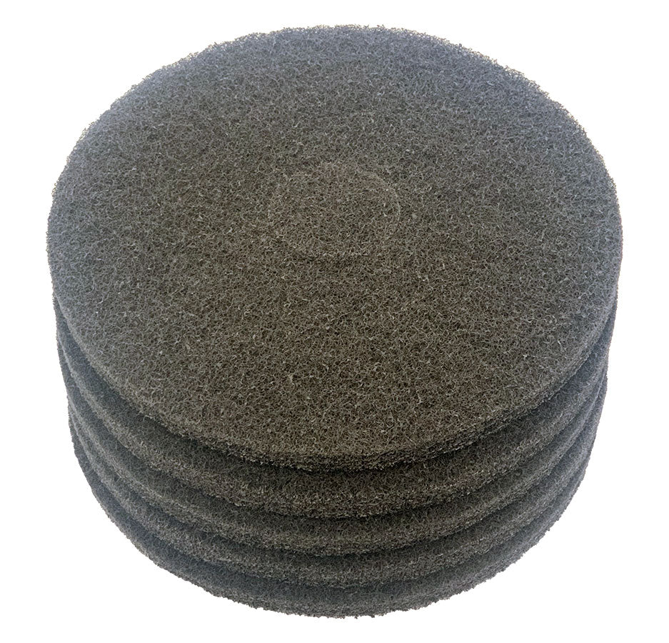 Glomesh 350mm Black Regular Speed Stripping Pads - 5 Pack (TK350BLK)