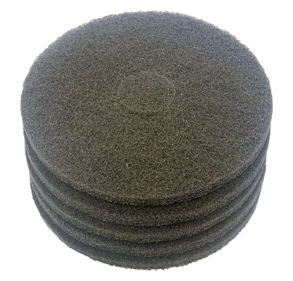 Glomesh 350mm Black Regular Speed Stripping Pads - 5 Pack (TK350BLK)