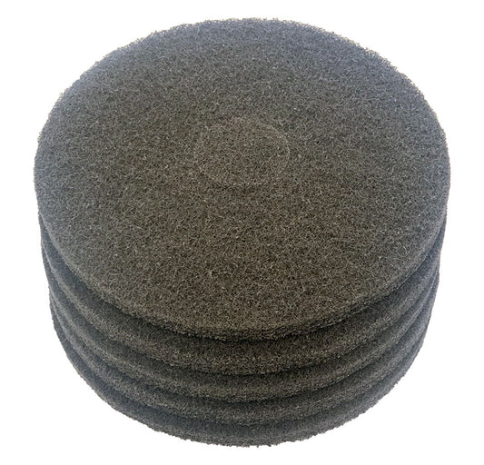 Glomesh 350mm Black Regular Speed Stripping Pads - 5 Pack (TK350BLK)