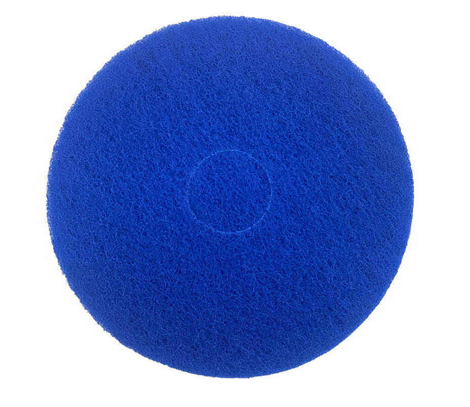 Glomesh 350mm Blue Regular Speed Cleaning Pads - 5 Pack (TK350BLU)