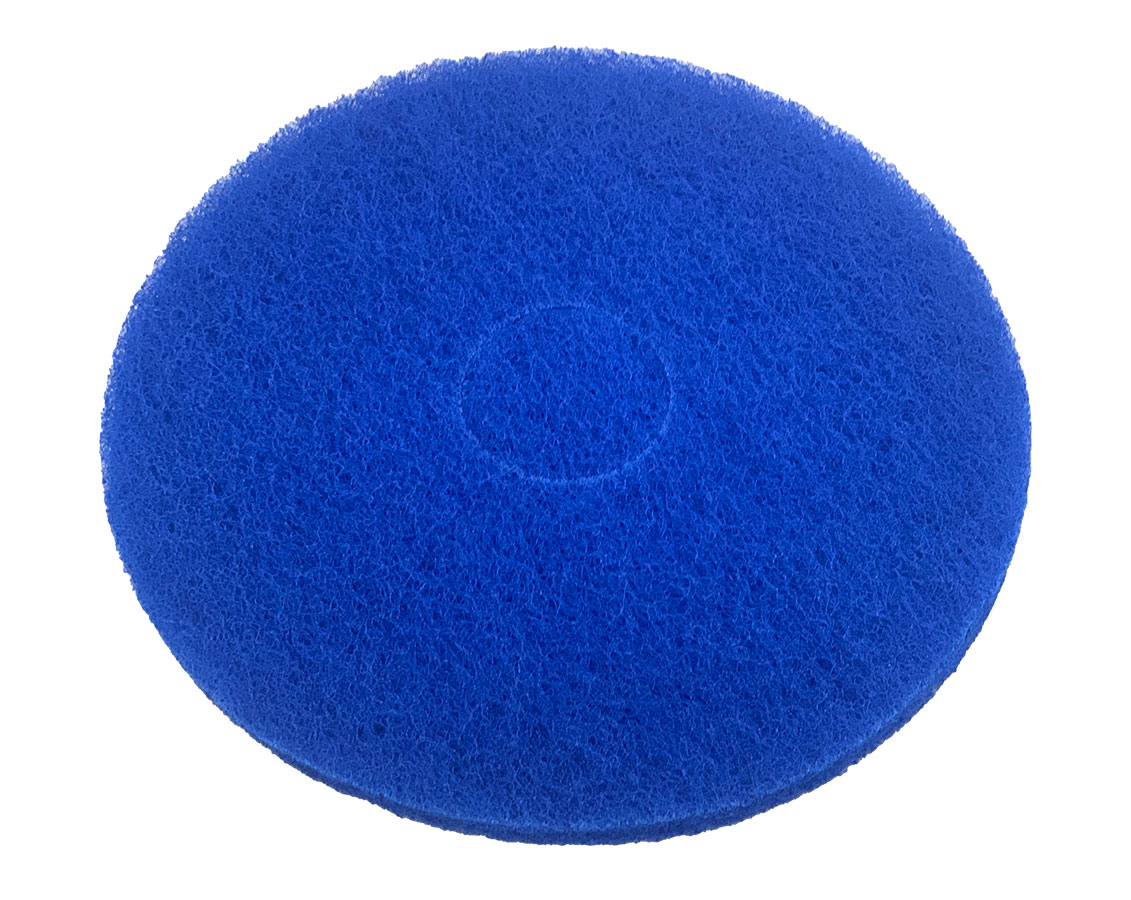 Glomesh 350mm Blue Regular Speed Cleaning Pads - 5 Pack (TK350BLU)