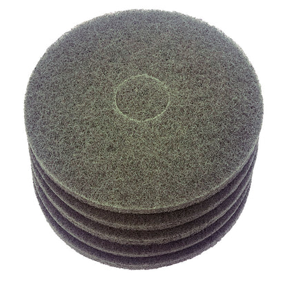 Glomesh 350mm Green Regular Speed Scrubbing Pads - 5 Pack (TK350GRN)