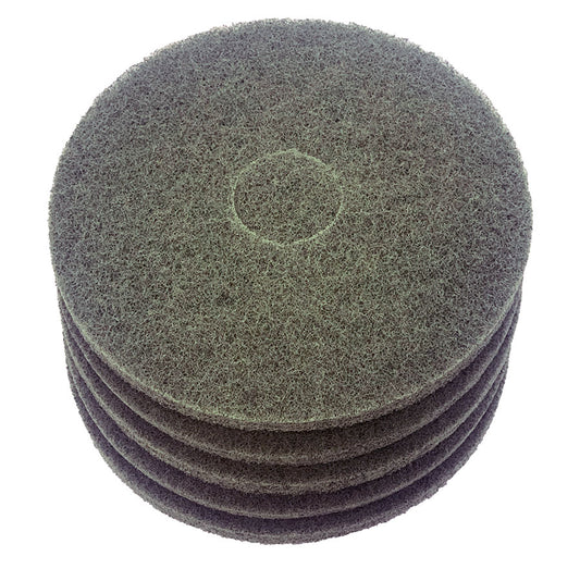 Glomesh 350mm Green Regular Speed Scrubbing Pads - 5 Pack (TK350GRN)
