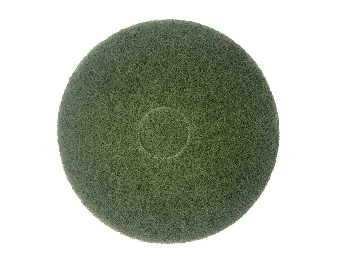 Glomesh 350mm Green Regular Speed Scrubbing Pads - 5 Pack (TK350GRN)