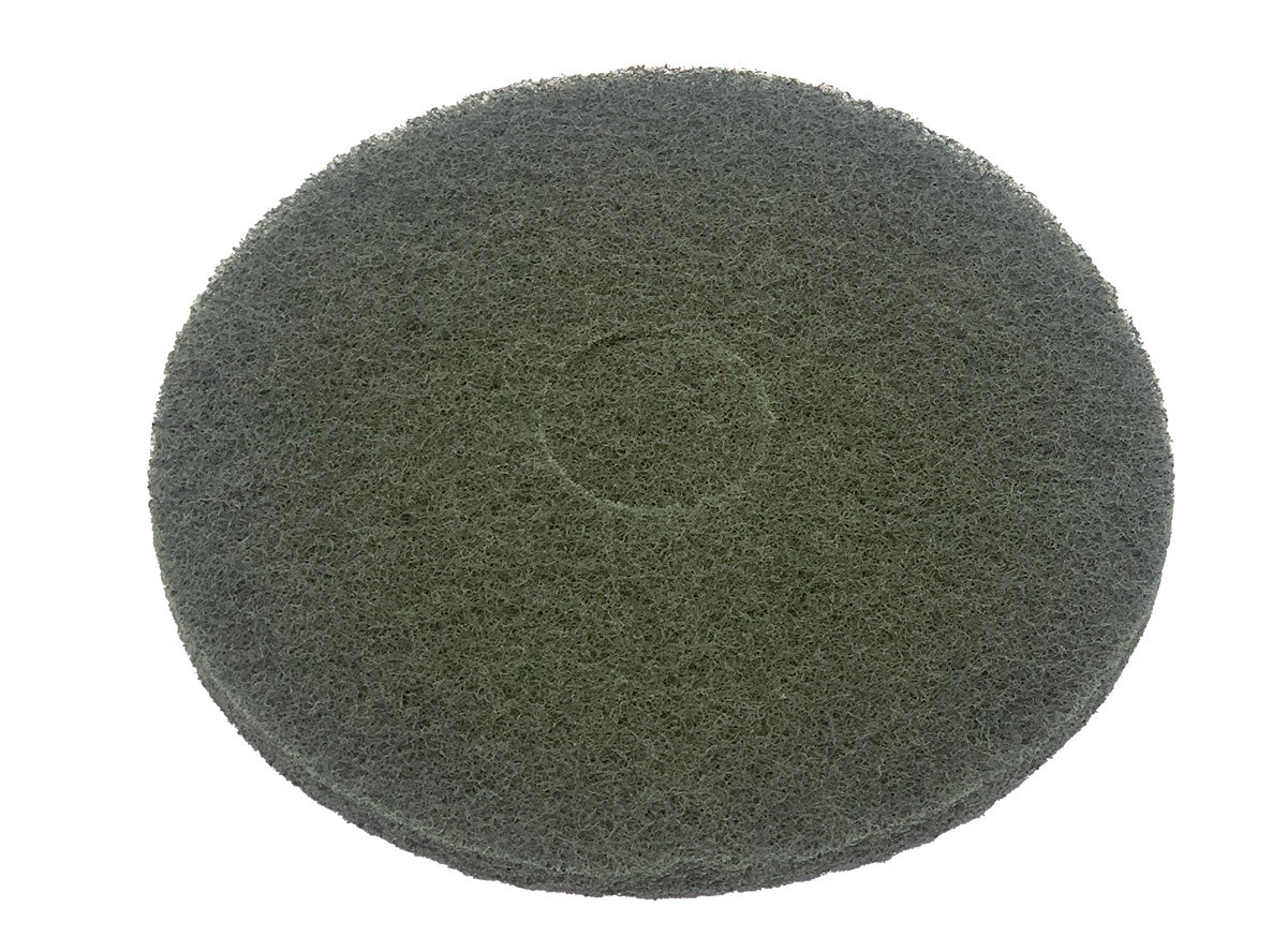 Glomesh 350mm Green Regular Speed Scrubbing Pads - 5 Pack (TK350GRN)