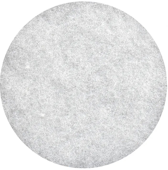 Glomesh 350mm White Extra Fine Regular Speed Polisher Pads - 5 Pack (TK350WHT)