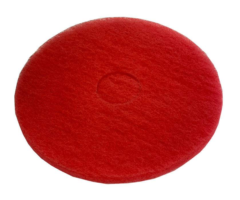 Glomesh 380mm Red Regular Speed Spray Buffing Pads - 5 Pack (TK380RED)