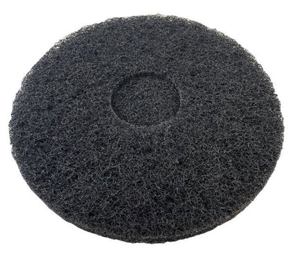 Glomesh 380mm Black Regular Speed Stripping Pads - 5 Pack (TK380BLK)