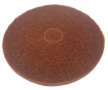 Glomesh 400mm Brown Regular Speed Dry Stripping Pads - 5 Pack (TK400BRN)