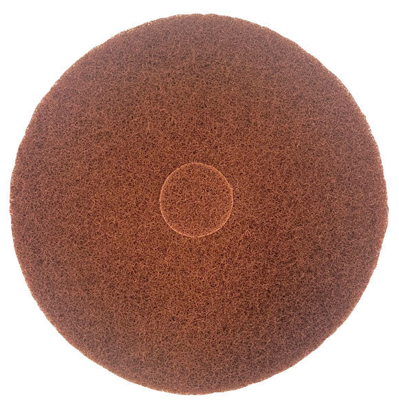 Glomesh 400mm Brown Regular Speed Dry Stripping Pads - 5 Pack (TK400BRN)