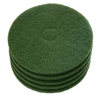 Glomesh 330mm Green Regular Speed Scrubbing Pads - 5 Pack (TK330GRN)