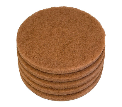 Glomesh 400mm Tan Regular Speed Polishing Pads - 5 Pack (TK400TAN)