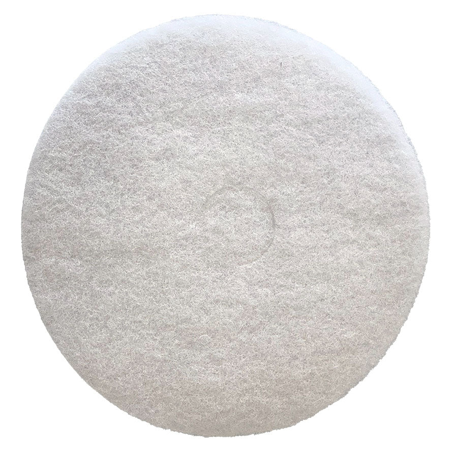Glomesh 425mm White Extra Fine Regular Speed Polisher Pads - 5 Pack (TK425WHT)