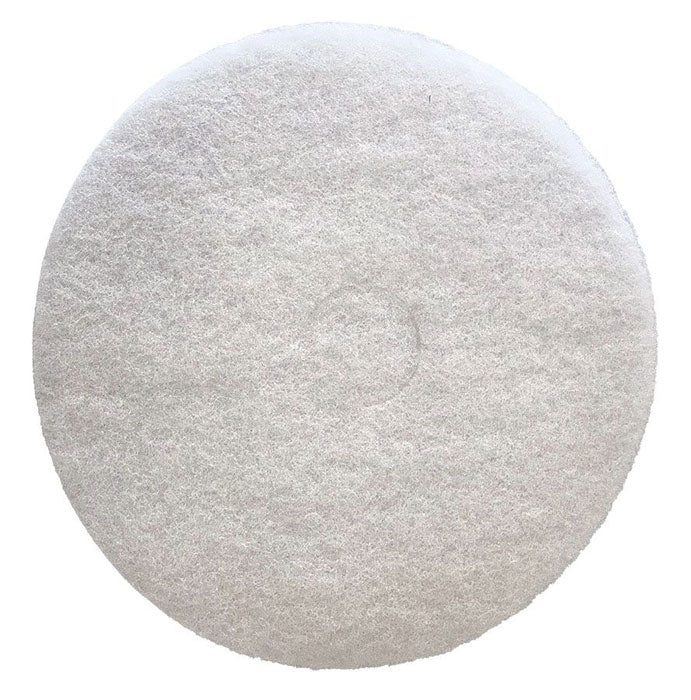 Glomesh 400mm White Extra Fine Regular Speed Polisher Pads - 5 Pack (TK400WHT)