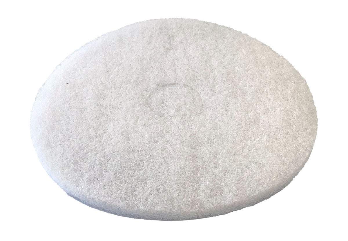 Glomesh 425mm White Extra Fine Regular Speed Polisher Pads - 5 Pack (TK425WHT)