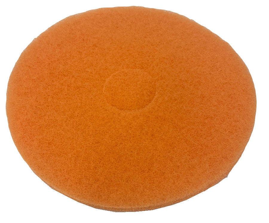 Glomesh 350mm Coral Auto Scrub and Pre Burnish Buffing Pads - 5 Pack (TKU350CR)