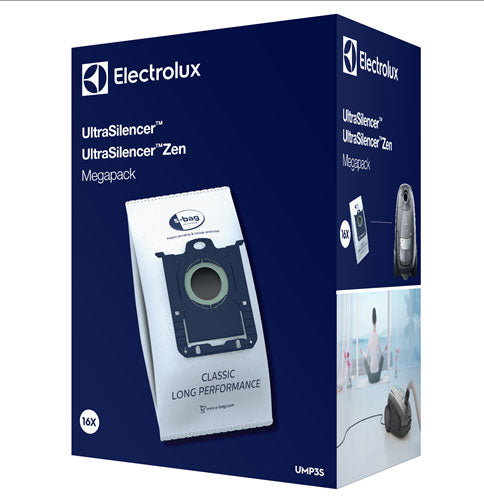 Electrolux UltraSilencer Dust Bag Mega 16-Pack (UMP3S)